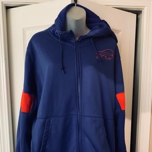 Bills Zip up Hoody, men’s large